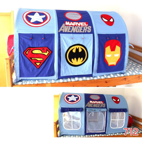 Snuggle Superhero Underbed Curtains - Kids Haven Snuggle Superhero Underbed Curtains - Kids Haven