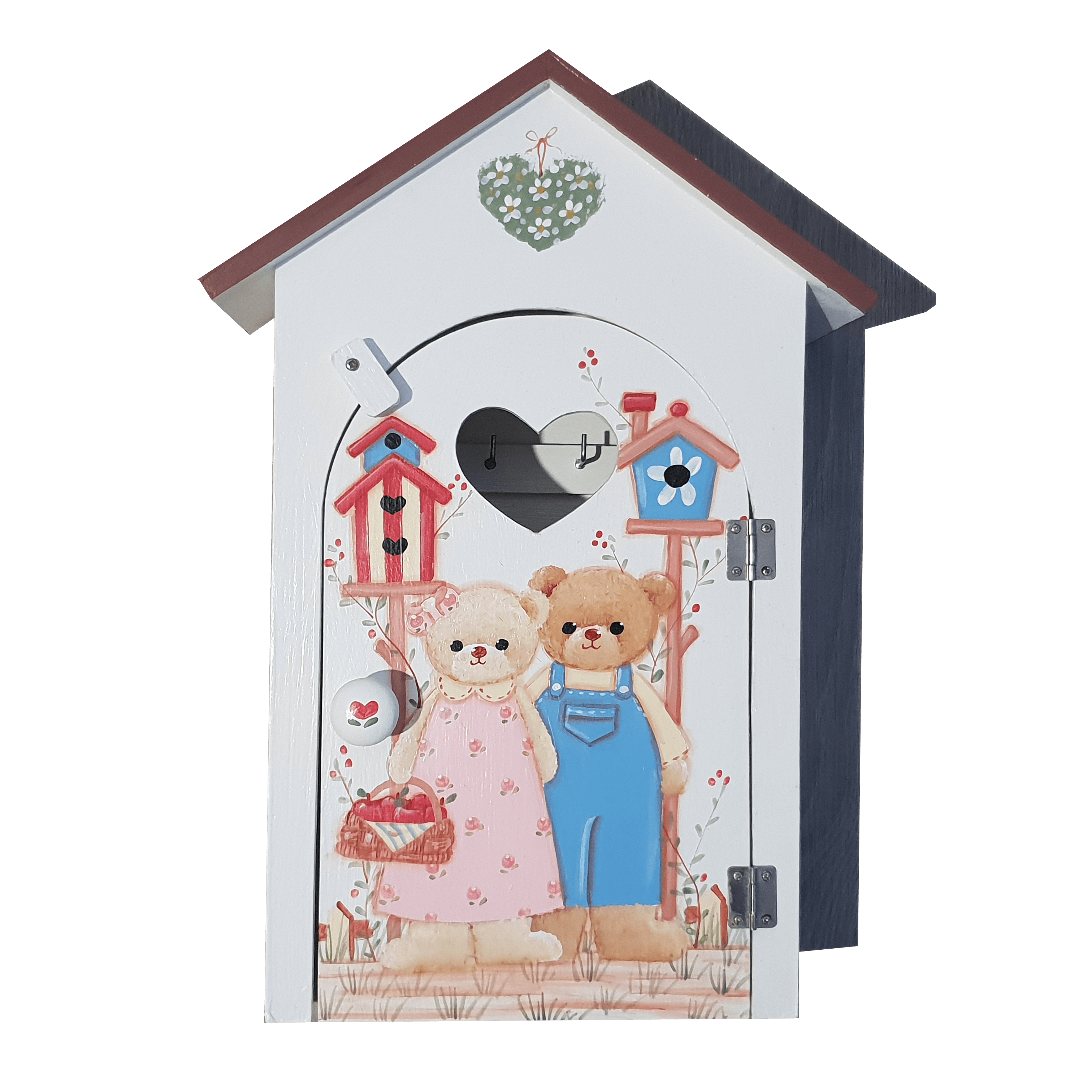 C&F Wooden Large Bear Key Holder Box C&F Wooden Large Bear Key Holder Box