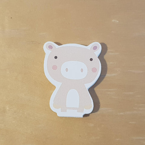 C&F Wooden Little Piglet Character - Kids Haven C&F Wooden Little Piglet Character - Kids Haven