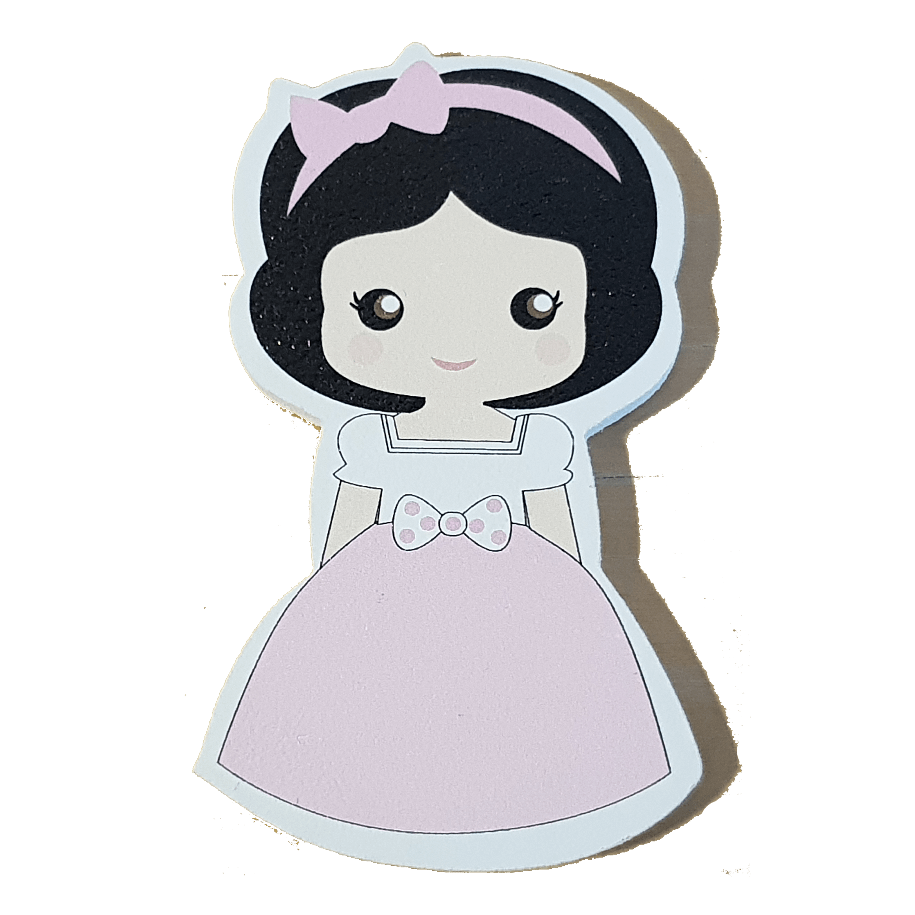 C&F Wooden Little Pink Dress Character C&F Wooden Little Pink Dress Character