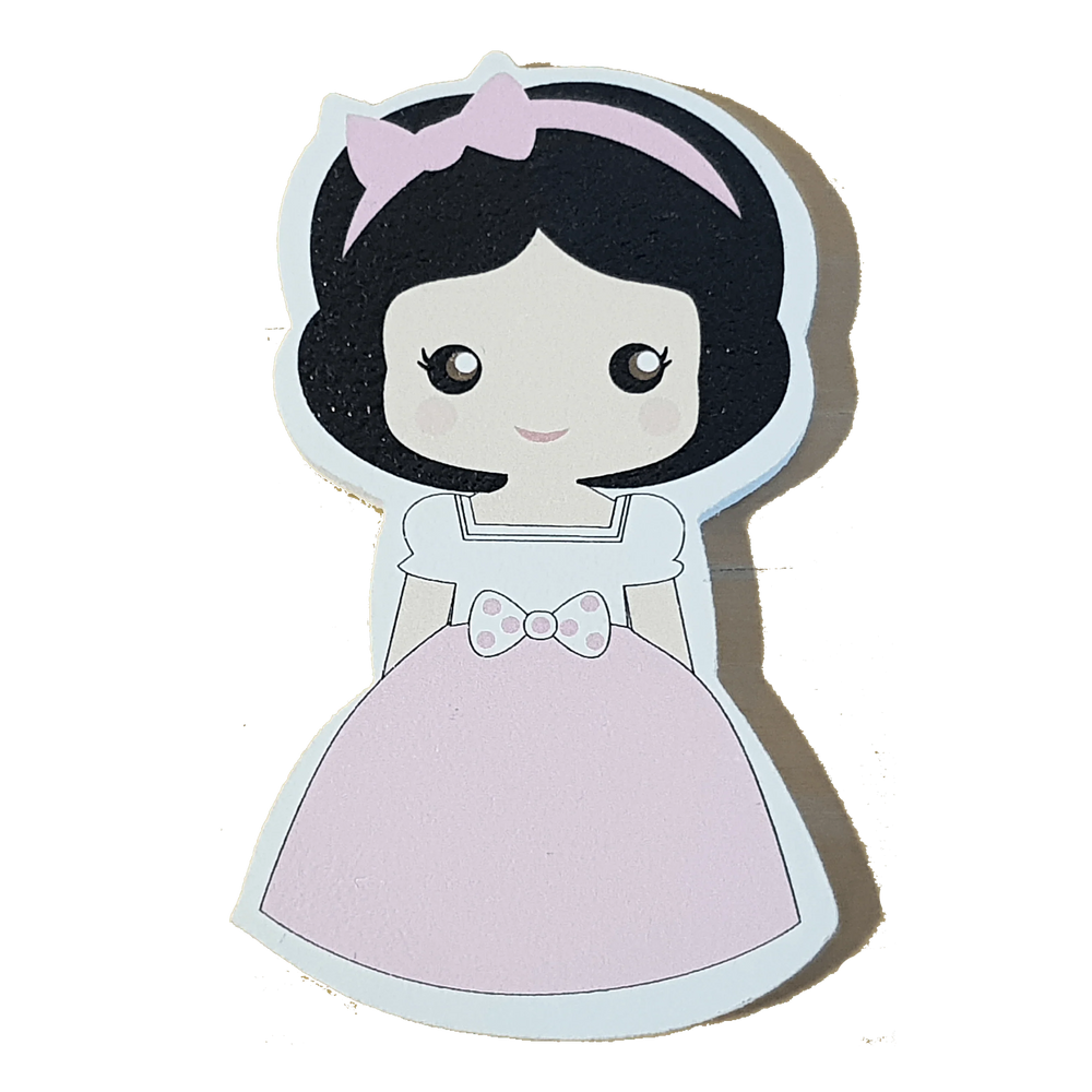 C&F Wooden Little Pink Dress Character