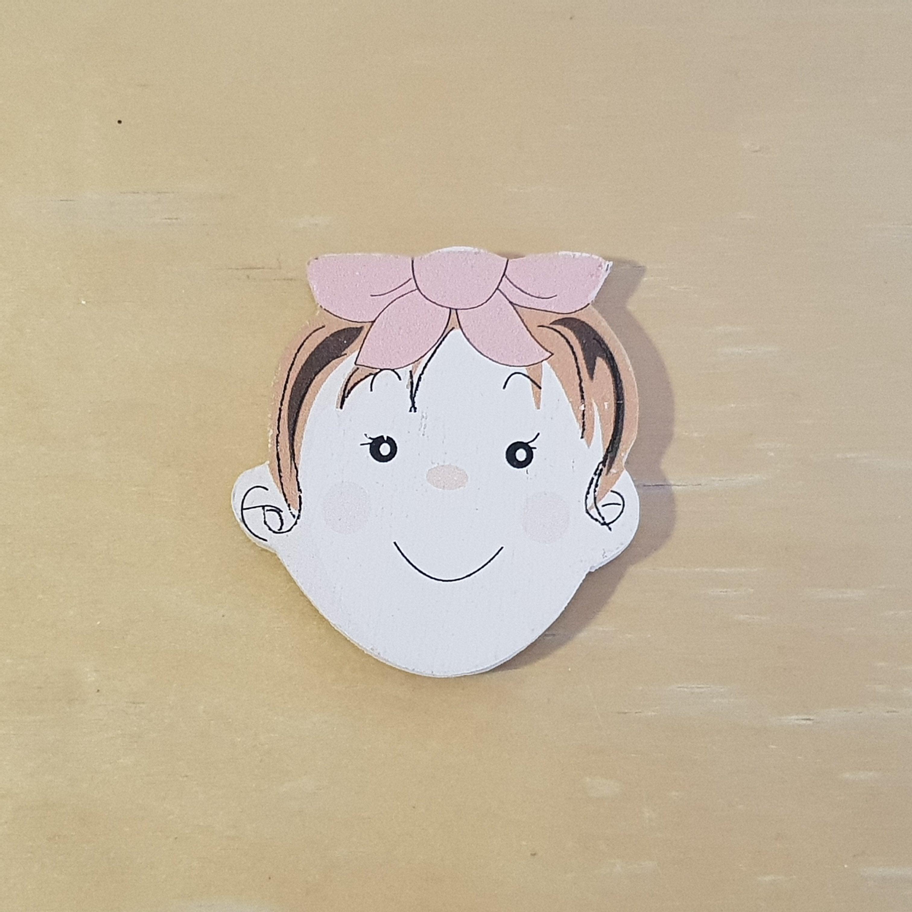 C&F Wooden Mama Head Character - Kids Haven C&F Wooden Mama Head Character - Kids Haven