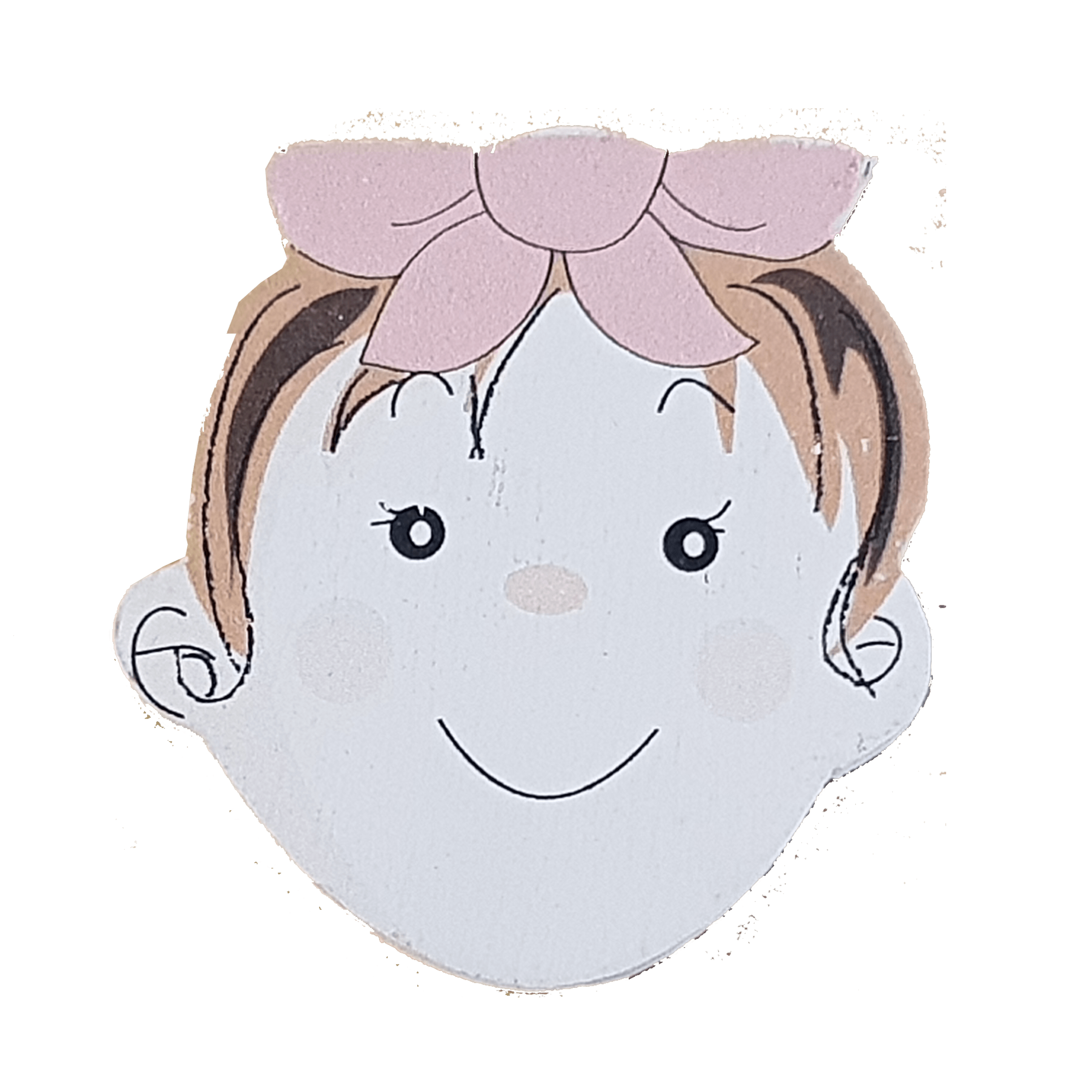 C&F Wooden Mama Head Character C&F Wooden Mama Head Character