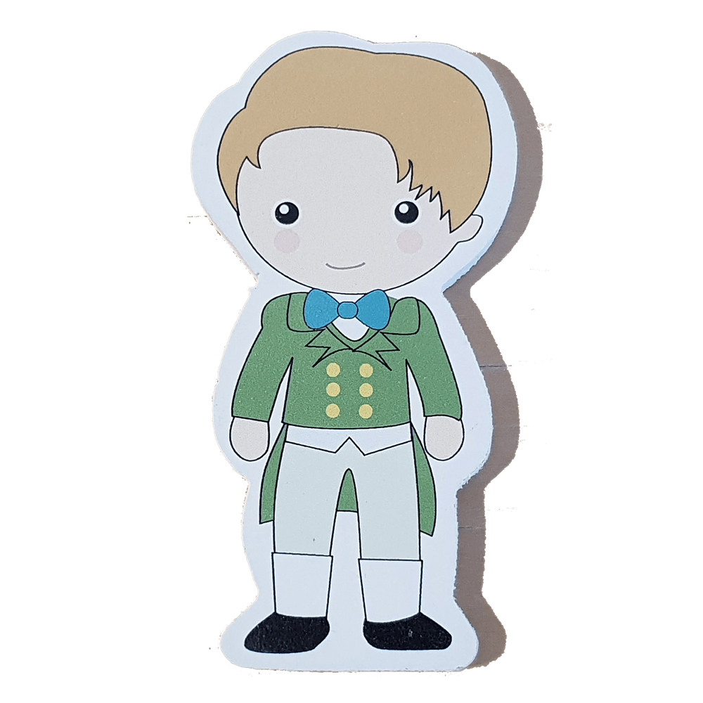 C&F Wooden Prince Charming Character
