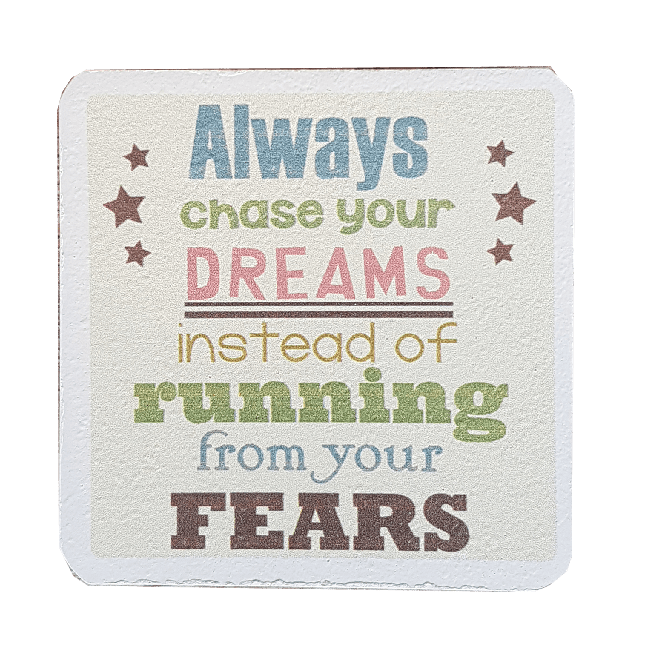 C&F Wooden Quote Magnet - Always Chase Your Dreams C&F Wooden Quote Magnet - Always Chase Your Dreams