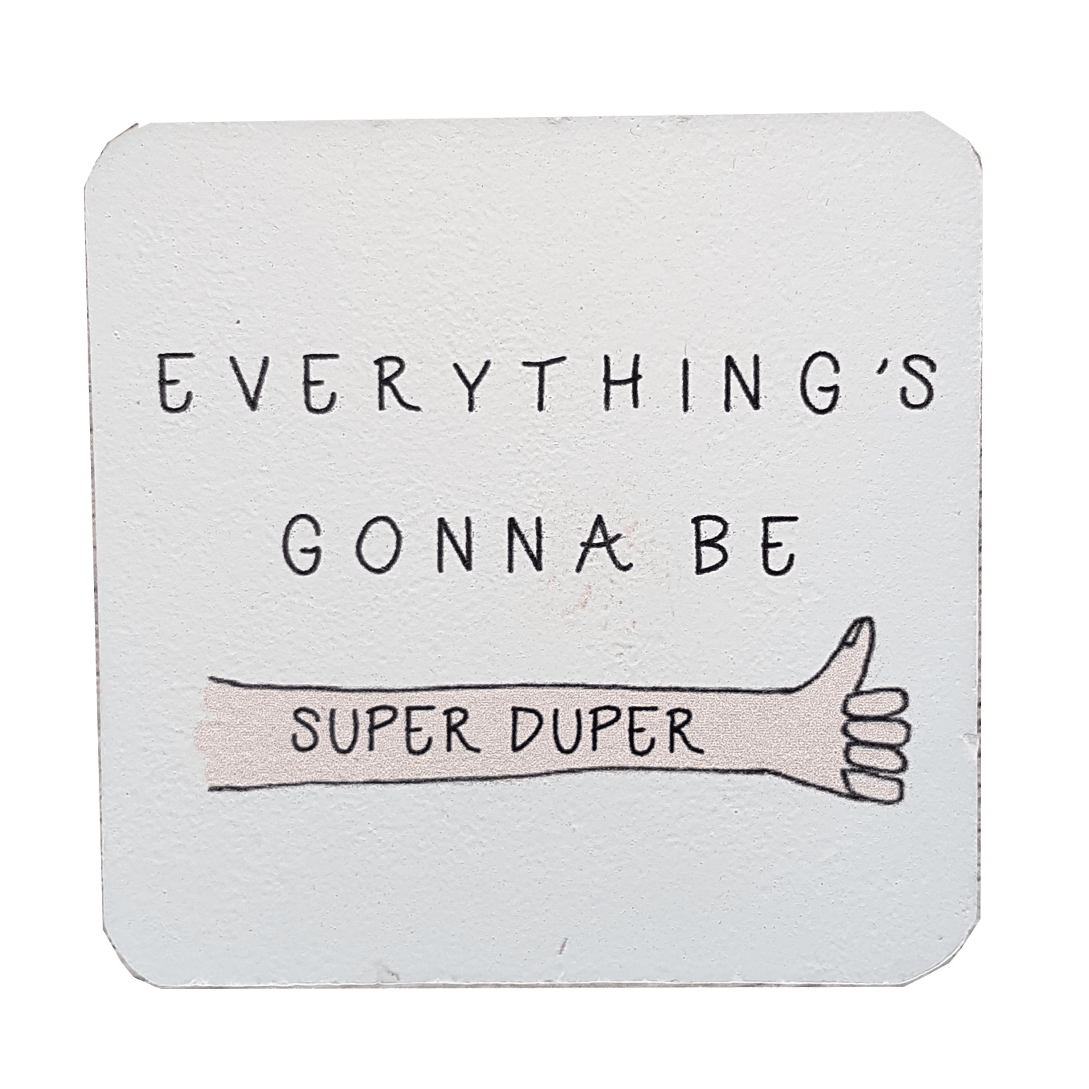 C&F Wooden Quote Magnet - Super Duper C&F Wooden Quote Magnet - Super Duper