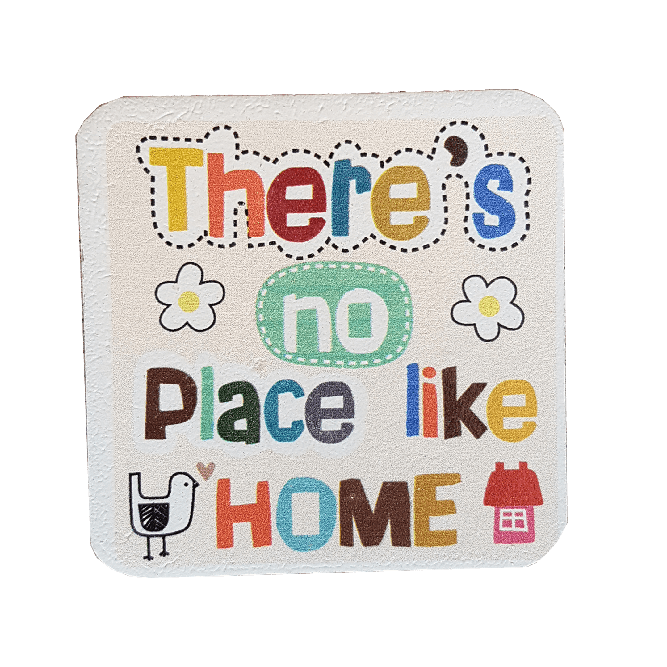 C&F Wooden Quote Magnet - There's No Place Like Home C&F Wooden Quote Magnet - There's No Place Like Home