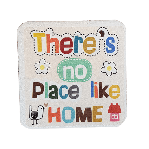 C&F Wooden Quote Magnet - There's No Place Like Home C&F Wooden Quote Magnet - There's No Place Like Home