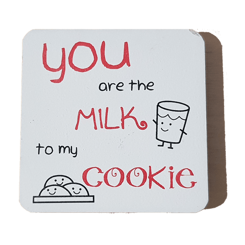 C&F Wooden Quote Magnet - You Are The Milk To My Cookie C&F Wooden Quote Magnet - You Are The Milk To My Cookie