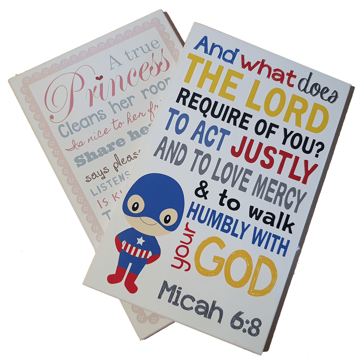 C&F Wooden Quote Plaque - Any 2 Bundle Discount