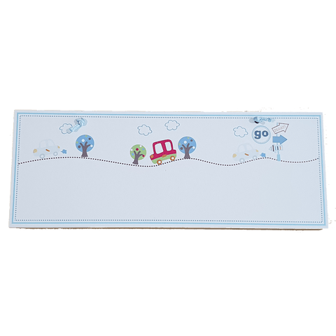 C&F Wooden Road to School Rectangle Plain Board C&F Wooden Road to School Rectangle Plain Board