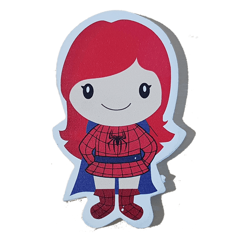 C&F Wooden Spider Girl Character C&F Wooden Spider Girl Character