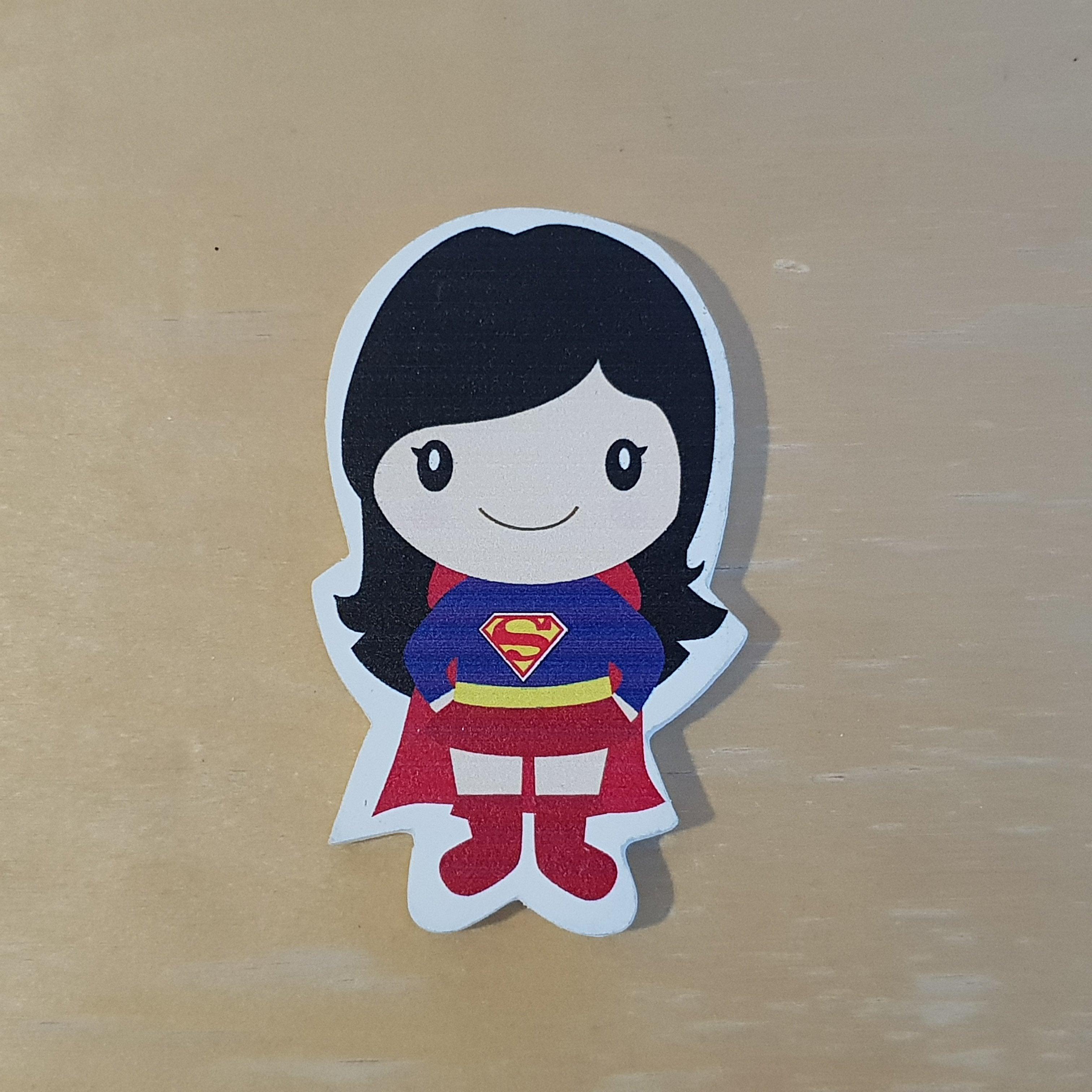 C&F Wooden Super Girl Character - Kids Haven C&F Wooden Super Girl Character - Kids Haven