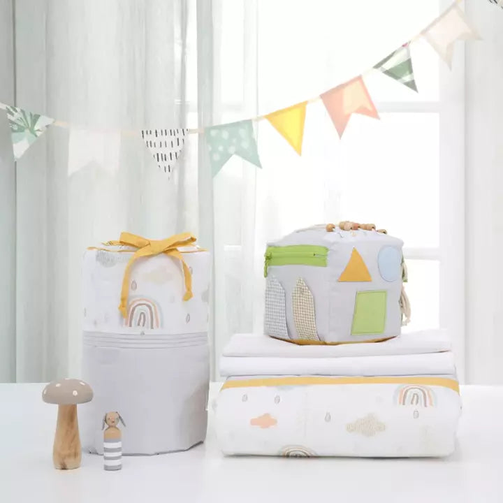 Cilek Smile Baby Bedding Set (60X120 Cm or 70x140 Cm) - Kids Haven Cilek Smile Baby Bedding Set (60X120 Cm or 70x140 Cm) - Kids Haven