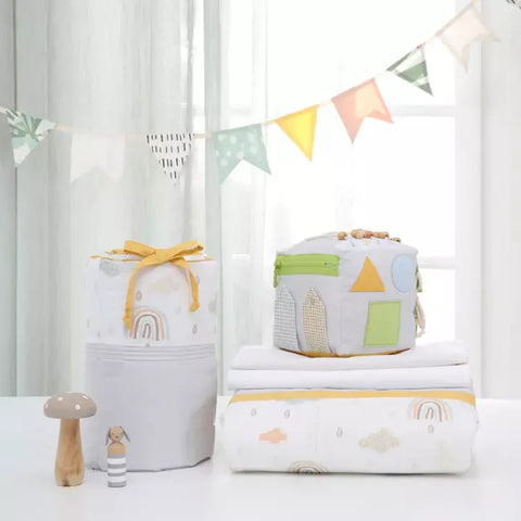 Cilek Smile Baby Bedding Set (60X120 Cm or 70x140 Cm) - Kids Haven Cilek Smile Baby Bedding Set (60X120 Cm or 70x140 Cm) - Kids Haven