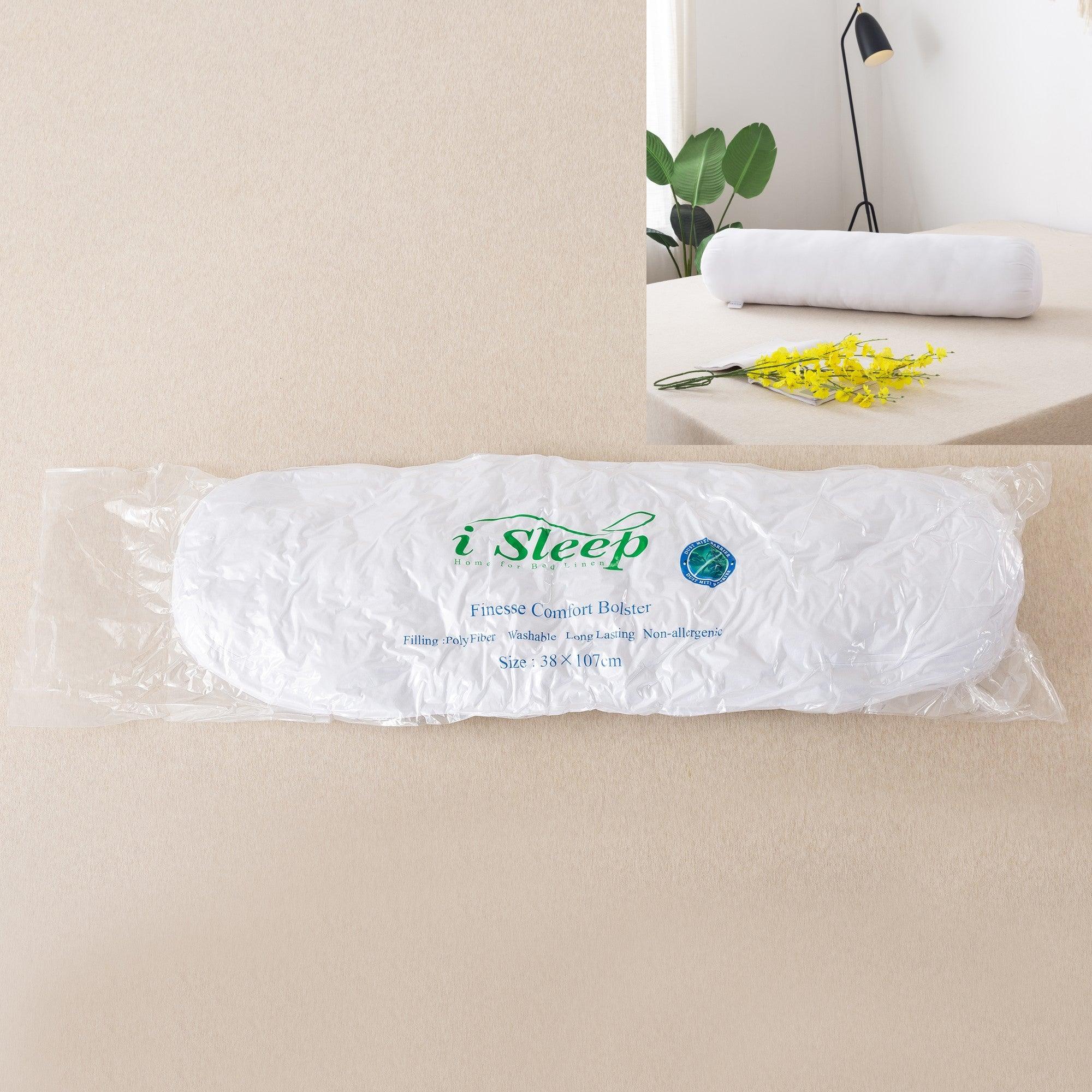 iSleep Finesse Comfort Vacuum Packed Bolster - Kids Haven iSleep Finesse Comfort Vacuum Packed Bolster - Kids Haven