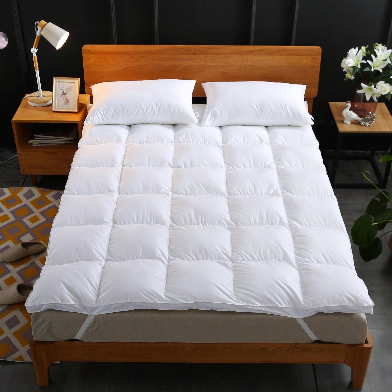 iSleep Mattress Topper 100% Cotton Cover - Kids Haven iSleep Mattress Topper 100% Cotton Cover - Kids Haven