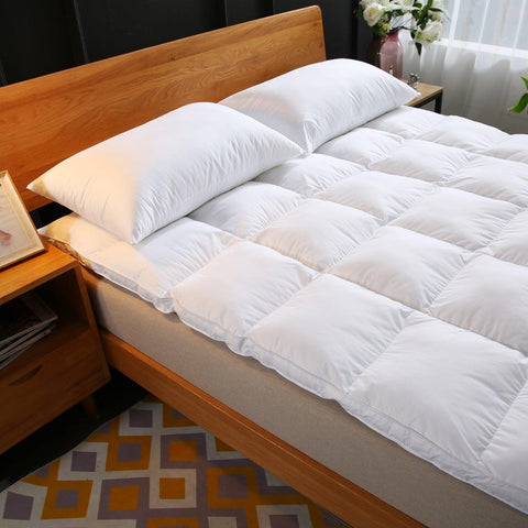 iSleep Mattress Topper 100% Cotton Cover - Kids Haven iSleep Mattress Topper 100% Cotton Cover - Kids Haven