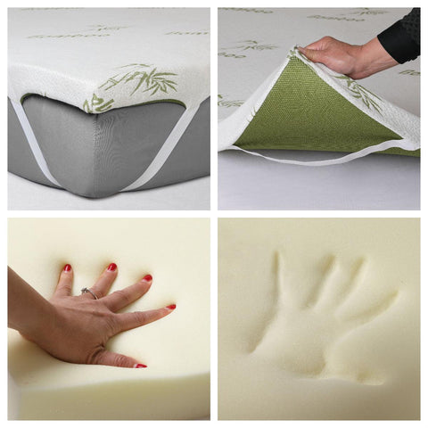 iSleep Memory Foam Topper - Kids Haven iSleep Memory Foam Topper - Kids Haven