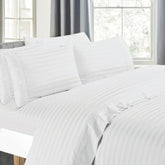 iSleep Solid Soft Strips Fitted Sheet Set (Various Colors) - Kids Haven