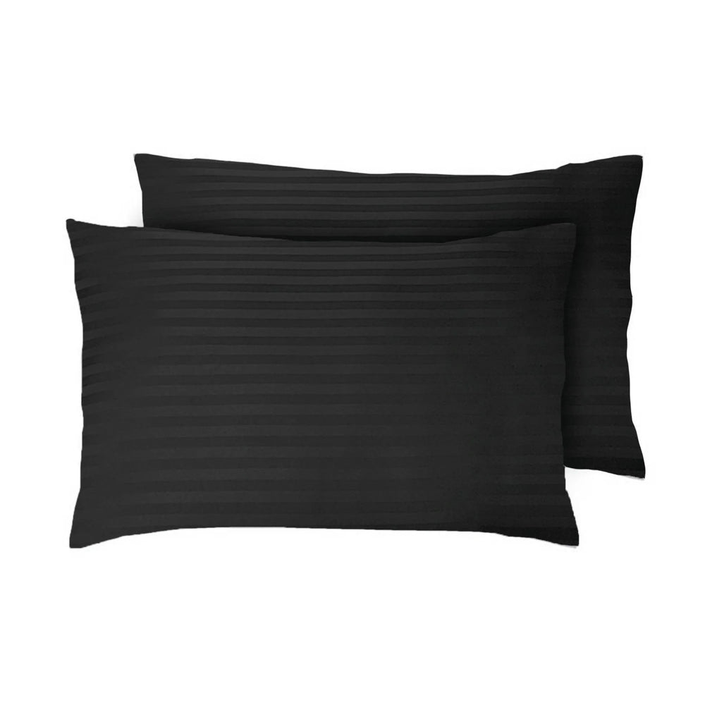 iSleep Solid Soft Strips Pillowcase (2pcs per pack) (Various Colors) - Kids Haven