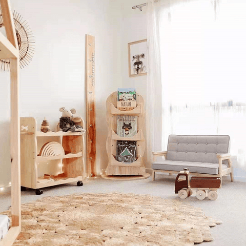 PETIT 360 Degrees Rotating Bookshelf - Kids Haven PETIT 360 Degrees Rotating Bookshelf - Kids Haven