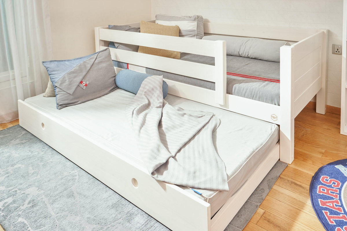 Kids Low Beds w Pullout Option