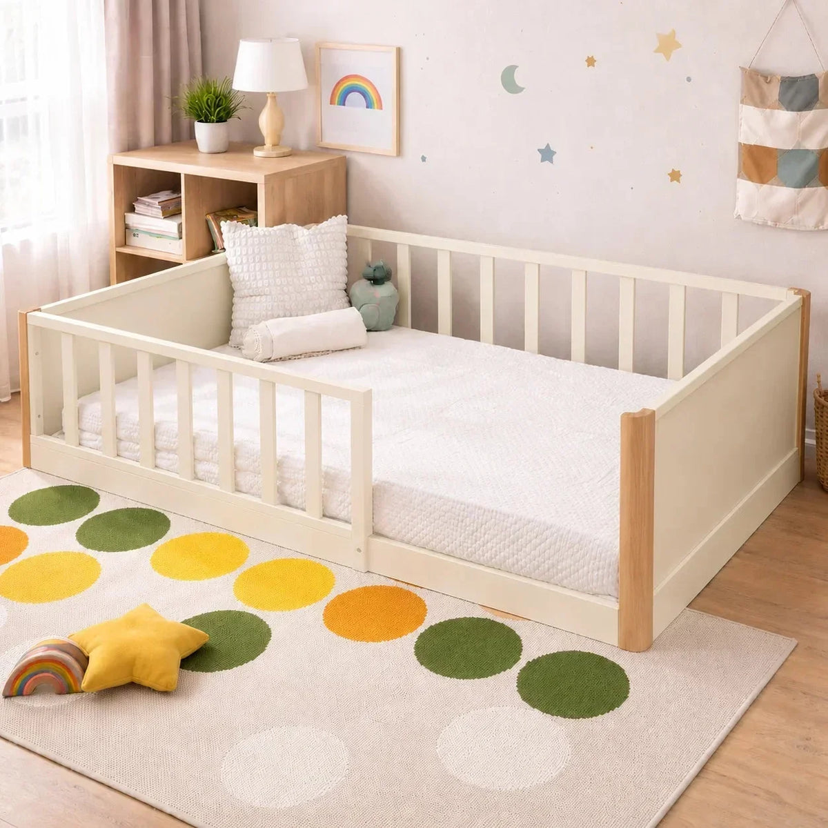 Montessori low and child-accessible beds