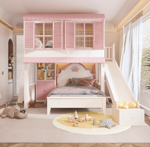 Nukhome Beach House Loft Bed (Customizable)