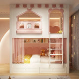 Nukhome Pink Home Bunk Bed (D11)