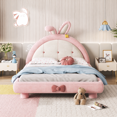 HB Rooms Bow Bunny Bed