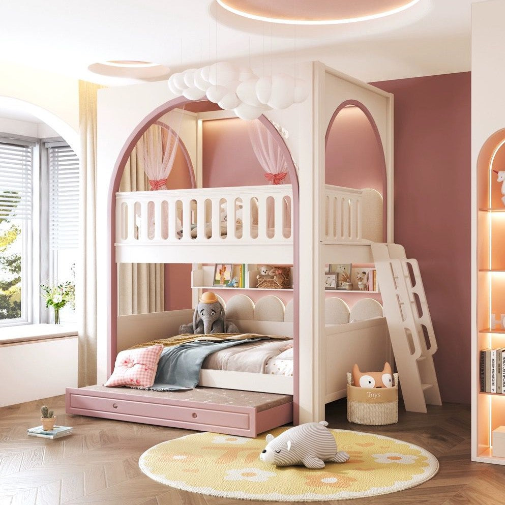 B.Design Little Chamber Full Height Bunk Bed (Customizable)