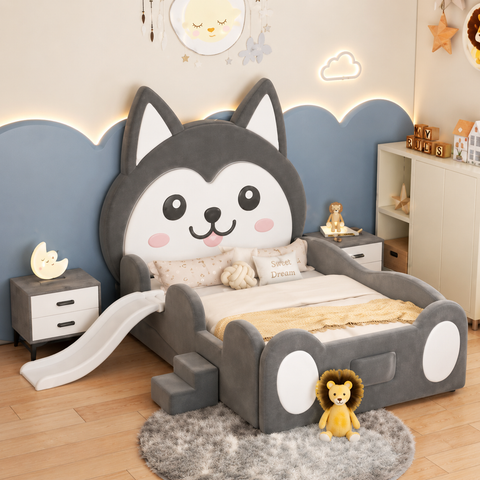 HB Rooms Puppy Face Bed