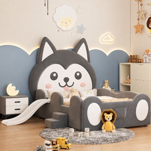 HB Rooms Puppy Face Bed