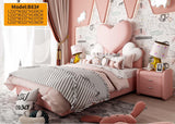 HB Rooms Lovely Heart Bed (#805) - Kids Haven