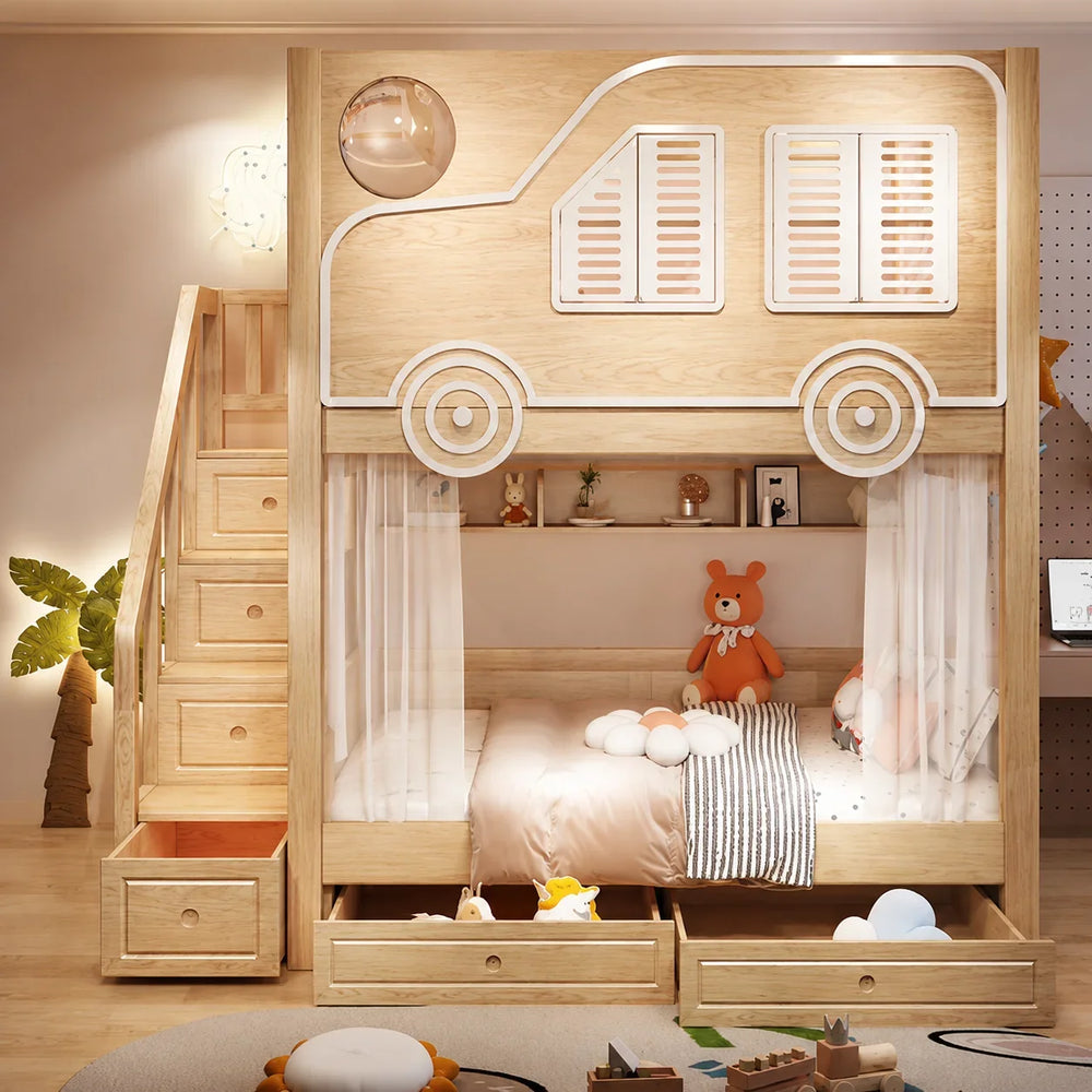 Nukhome Little Explorer Bunk Bed - Light (N3)