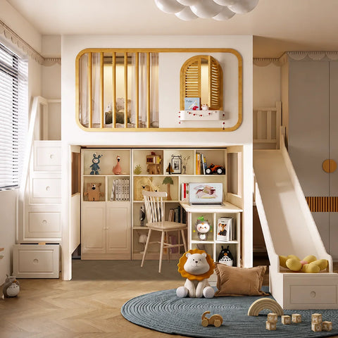 Nukhome Mellow Yellow Loft Bed (D3)