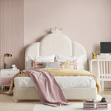 HB Rooms Ivory Crown Bed