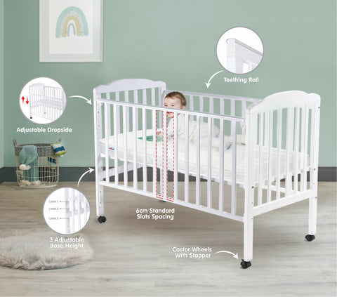 FIJN Classic Baby Cot (120x60cm)