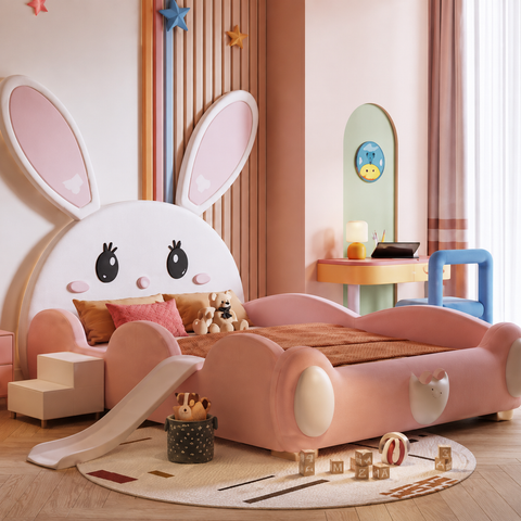 HB Rooms Heart Ear Bed