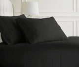 iSleep Solid Soft Strips Fitted Sheet Set (Various Colors) - Kids Haven