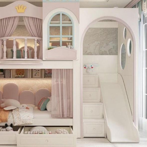 Nukhome Dream Castle Slide and Staircase Options