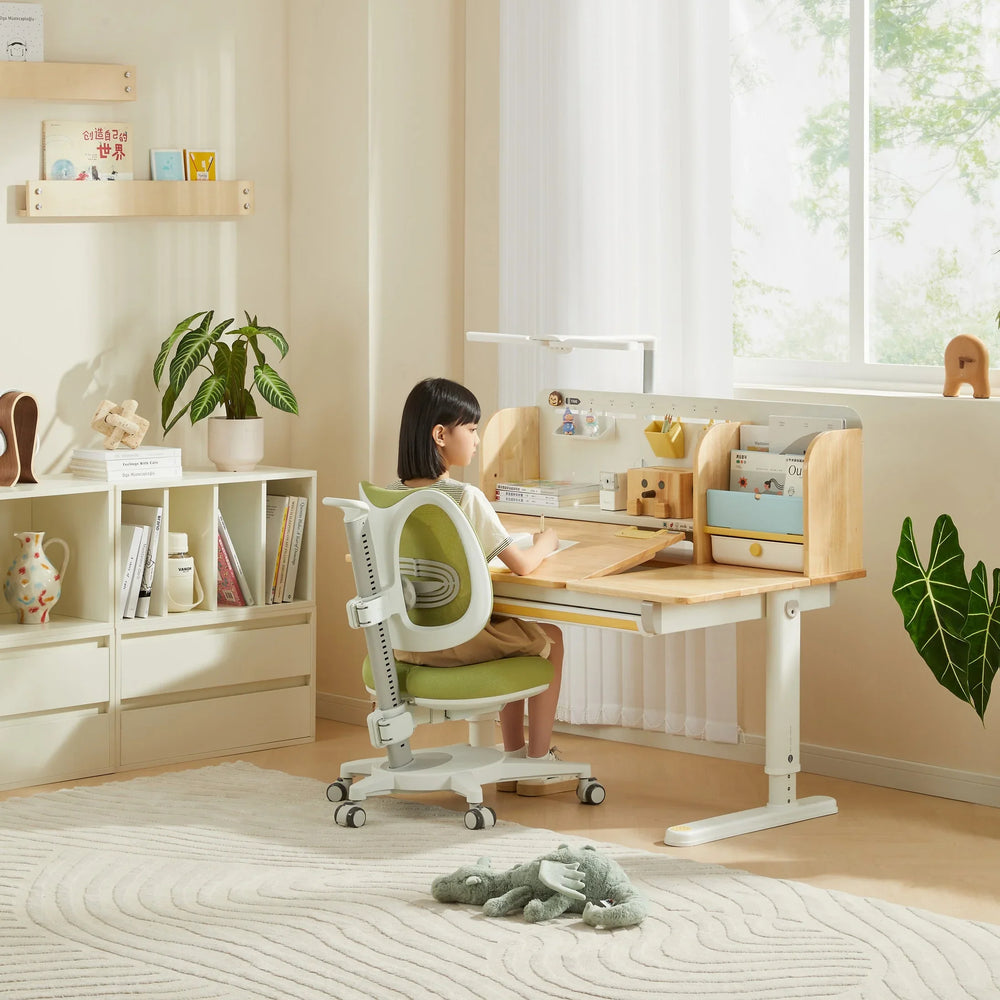 FLEK Medium/Large Ergo Study Desk Bundle (JQ4.3)