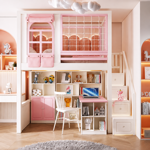 Nukhome Little Princess Loft Bed (G001)
