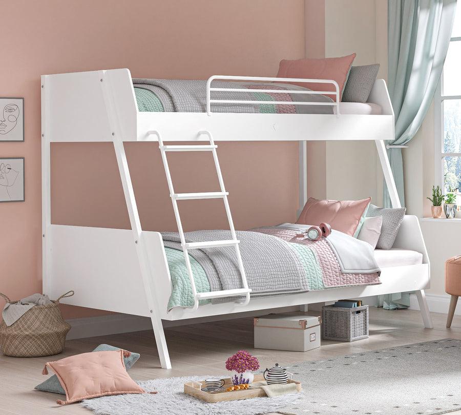Cilek Romantica White Large Bunk Bed (90x200-120x200 cm) - Kids Haven