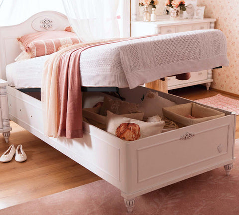 Cilek Romantic Storage Bed (100X200 Cm)