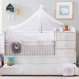 Baby Cotton SL Extendable Baby Bed (with Parents Bed) (80x180 Cm) - Kids Haven