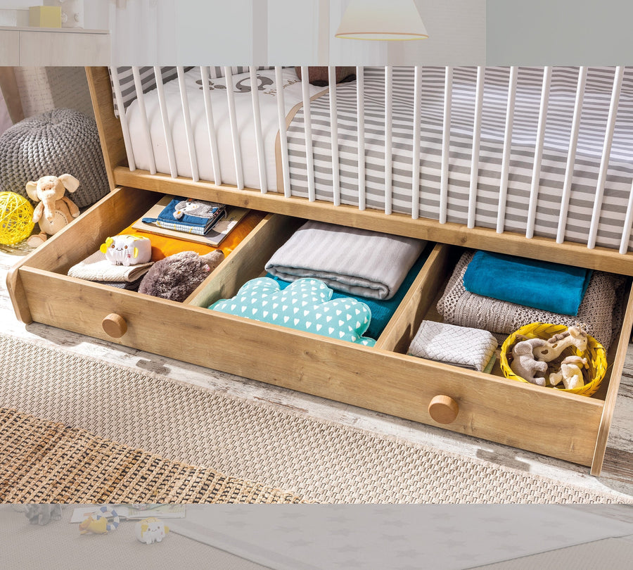 Cilek Mocha Baby Pull-out Drawer (to fit 70X140 Cm Cot)