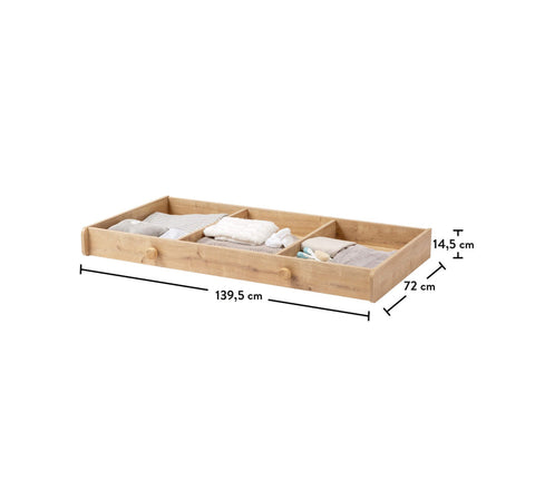 Cilek Mocha Baby Pull-out Drawer (to fit 70X140 Cm Cot)