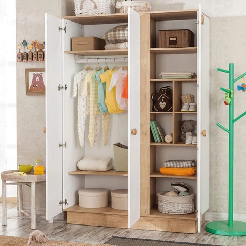 Cilek Natura Baby 3 Doors Wardrobe